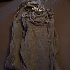 bundle of 2 pairs of black hot topic skinny jeans 30x32